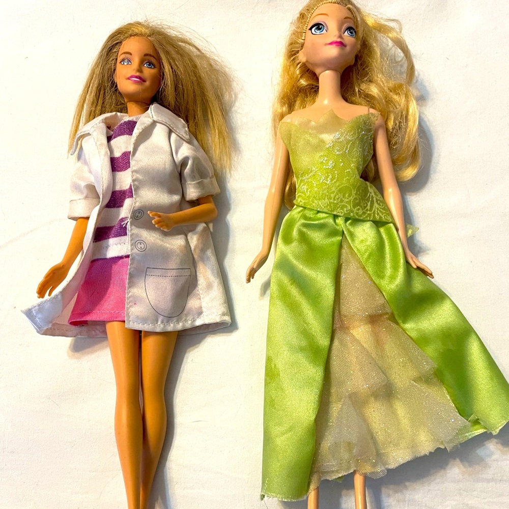 Barbie dolls times two